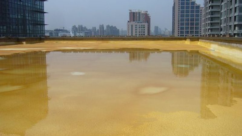 非固化防水涂料屋顶施工注意事项